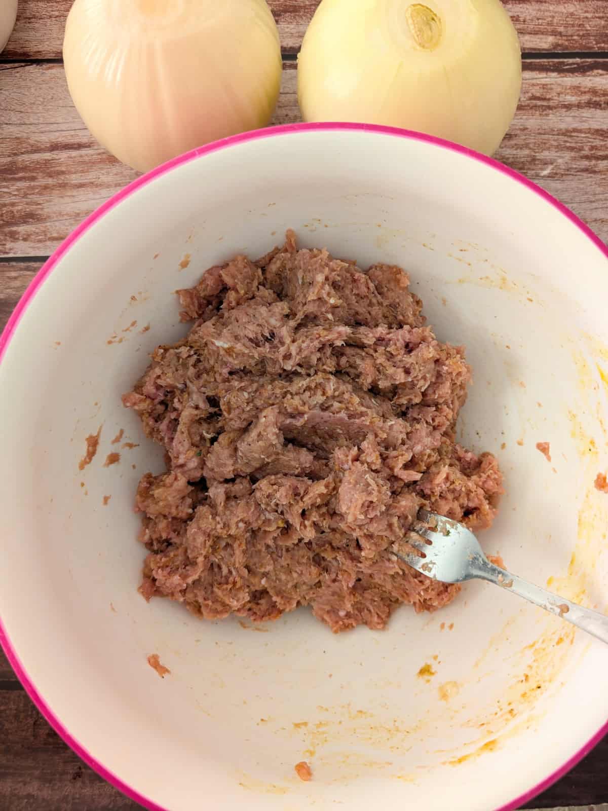 meatball mixture for meatballs.